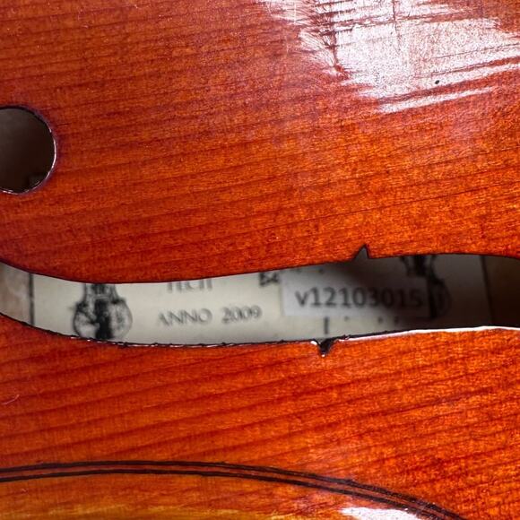 YAYA 1/2 Violin 2009 Made in Beijing V12103015 with Case & Bow - Picture 12 of 16